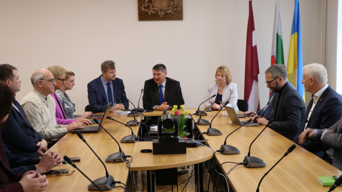 Attēls: VARAM ministrs Gulbenē 31.03.