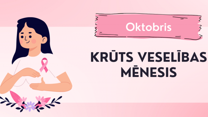 Oktobris - krūts veselības mēnesis