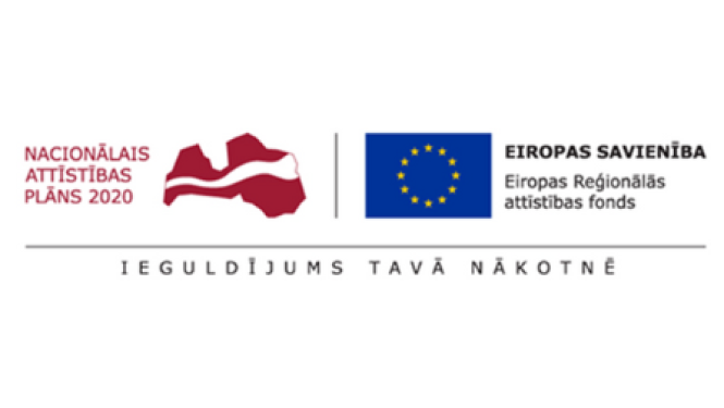 Logo ERAF un Nacionālais attīstības plāns 2020