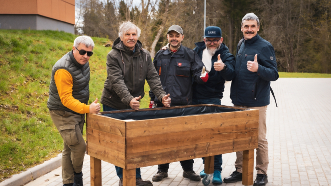 Attēls: projekta Vidzeme iek;lauj aktivitāte 2023.gada aprīlī