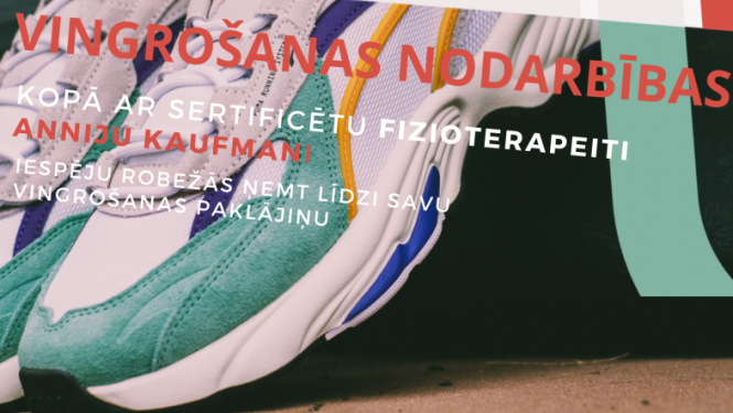 Afiša: Gulbenes novada bezmaksas vingrošanas nodarbības maijā