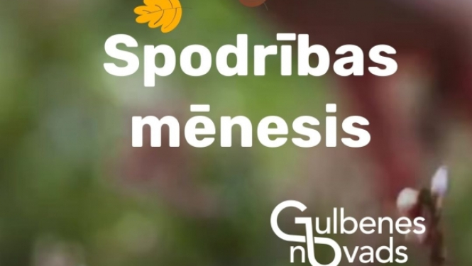 Attēls: oktobris ir spordrības mēnesis Gulbenes novadā