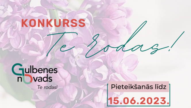 Vizuālis: Gulbenes novada konkurss Te rodas
