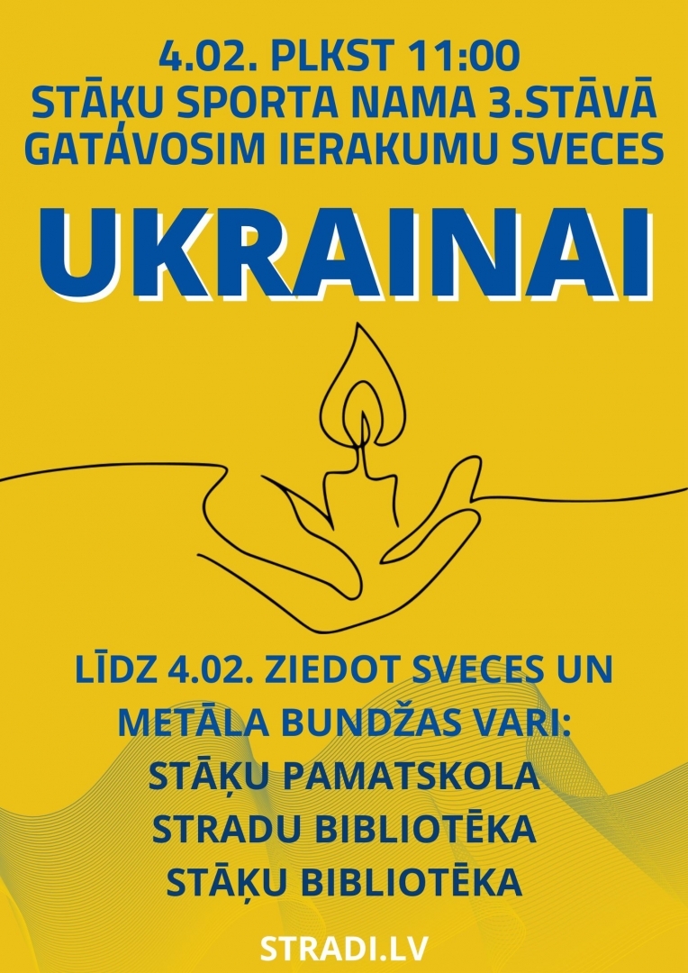 Stāķu sporta nama 3. stāvā ierakumu sveču gatavošana
