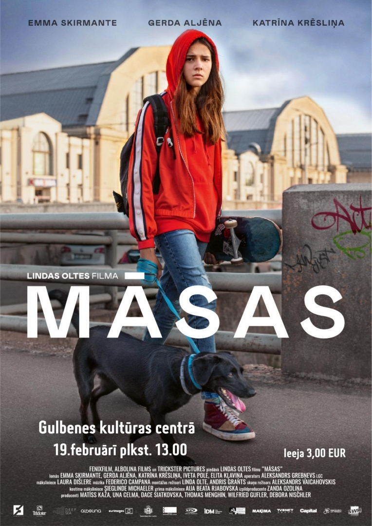 Filma "Māsas" Gulbenes kultūras centrā 19. februārī 13:00