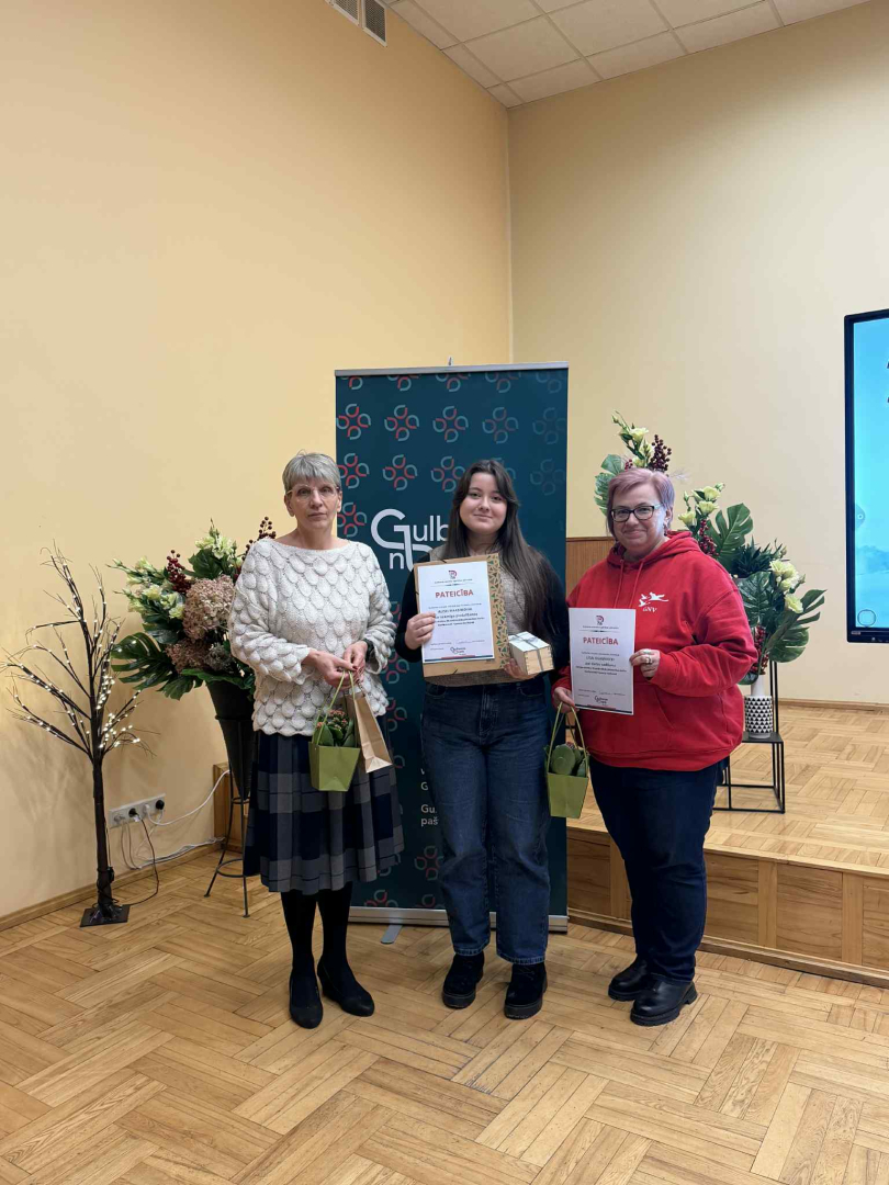 Attēls: Gulbenes novada skolēnu zinātniski pētniecisko darbu aizstāvēšana