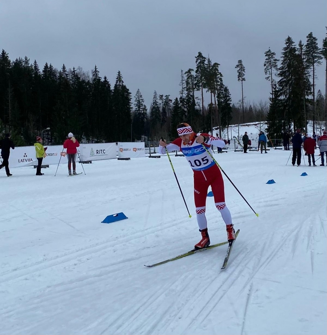 Attēls: Latvijas Sporta Veterānu savienības 61. sporta spēles distanču slēpošanā 