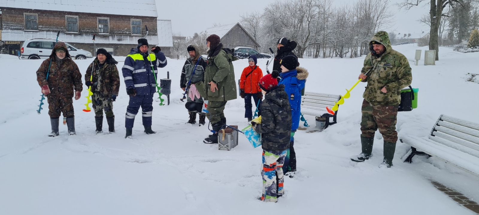 Ziemas dienas Litenē dalībnieki