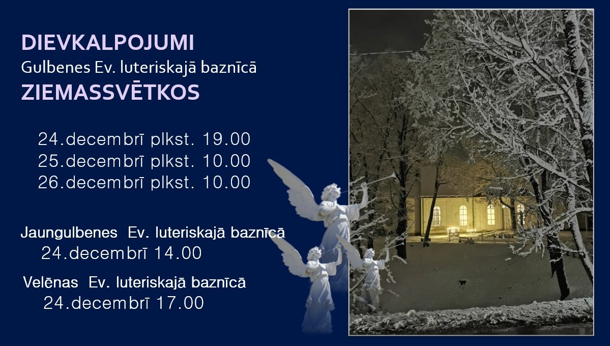 Attēls Ziemassvētku dievkalpojumi