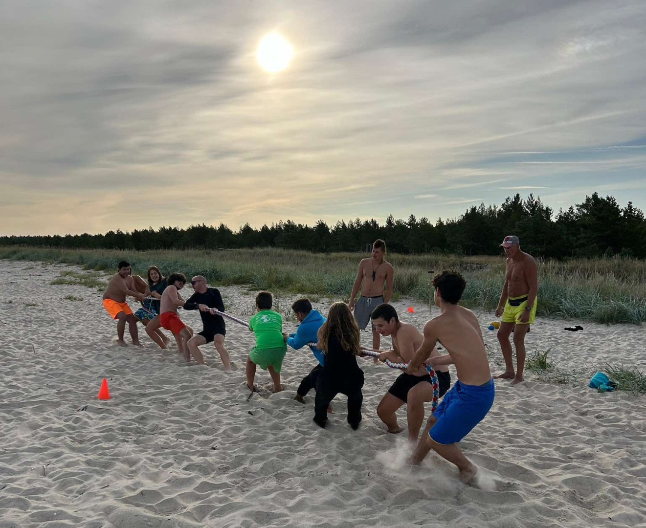 Attēls: Projektā pilnveido zināšanas tautas sporta aktivitāšu organizēšanā