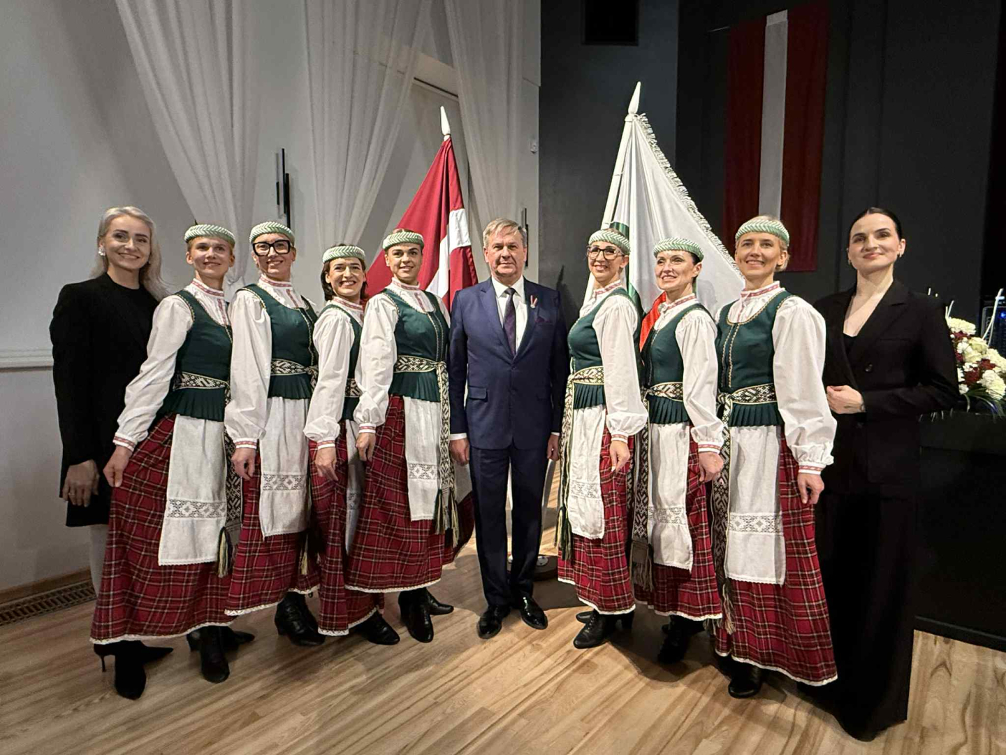 Attēls: Sadarbības partneri no Igaunijas un Lietuvas ciemojas Gulbenē