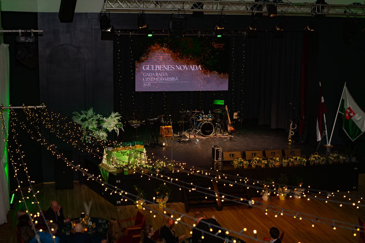 Attēls: gada balva uzņēmējdarbībā 2025
