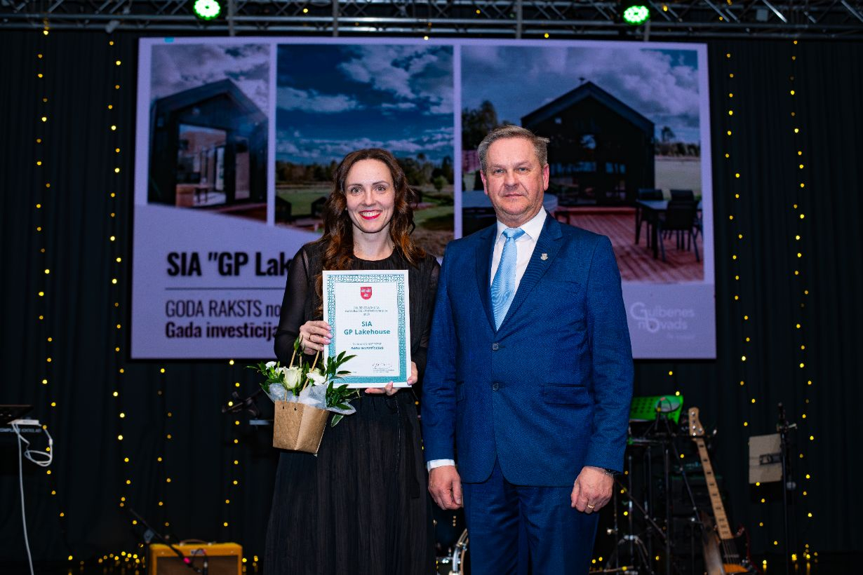 Attēls: gada balva uzņēmējdarbībā 2025