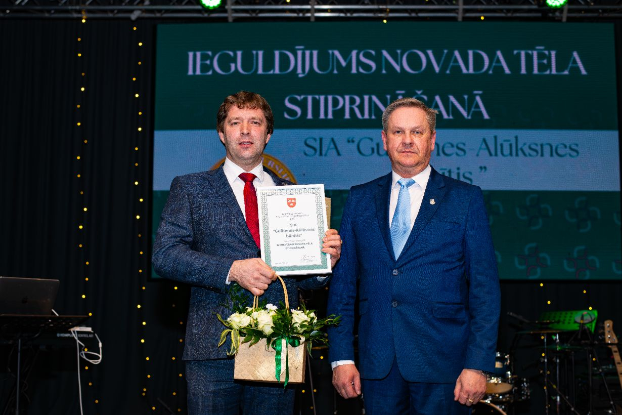 Attēls: gada balva uzņēmējdarbībā 2025