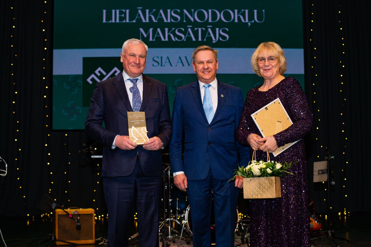 Attēls: gada balva uzņēmējdarbībā 2025