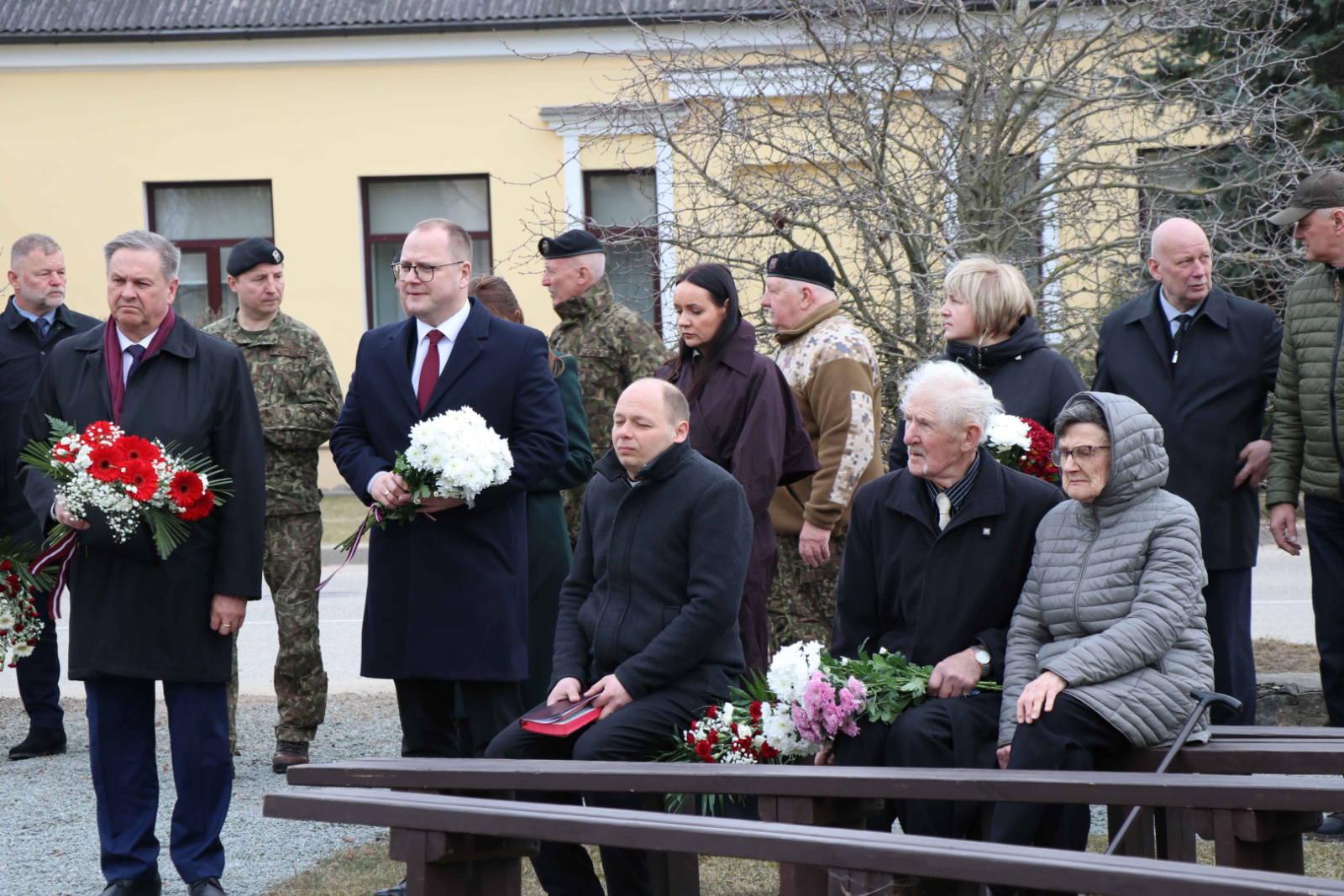 genocīda upuru piemiņas pasākums