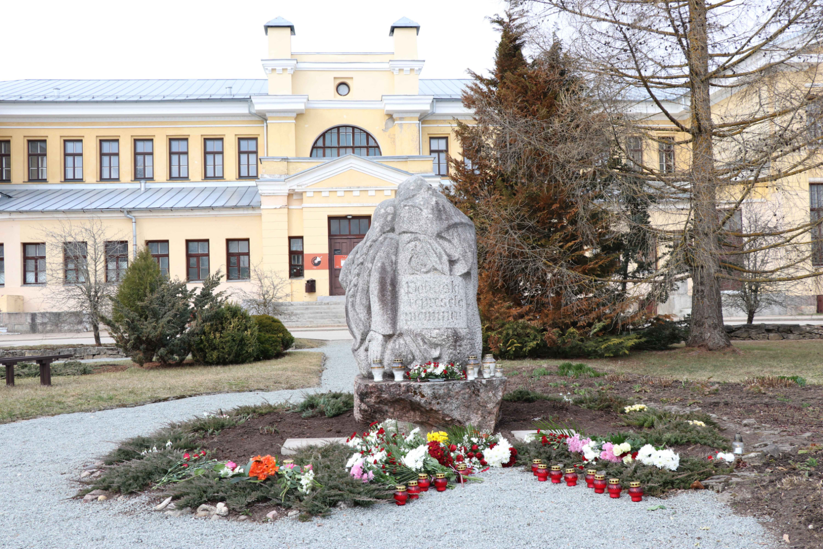 genocīda upuru piemiņas pasākums
