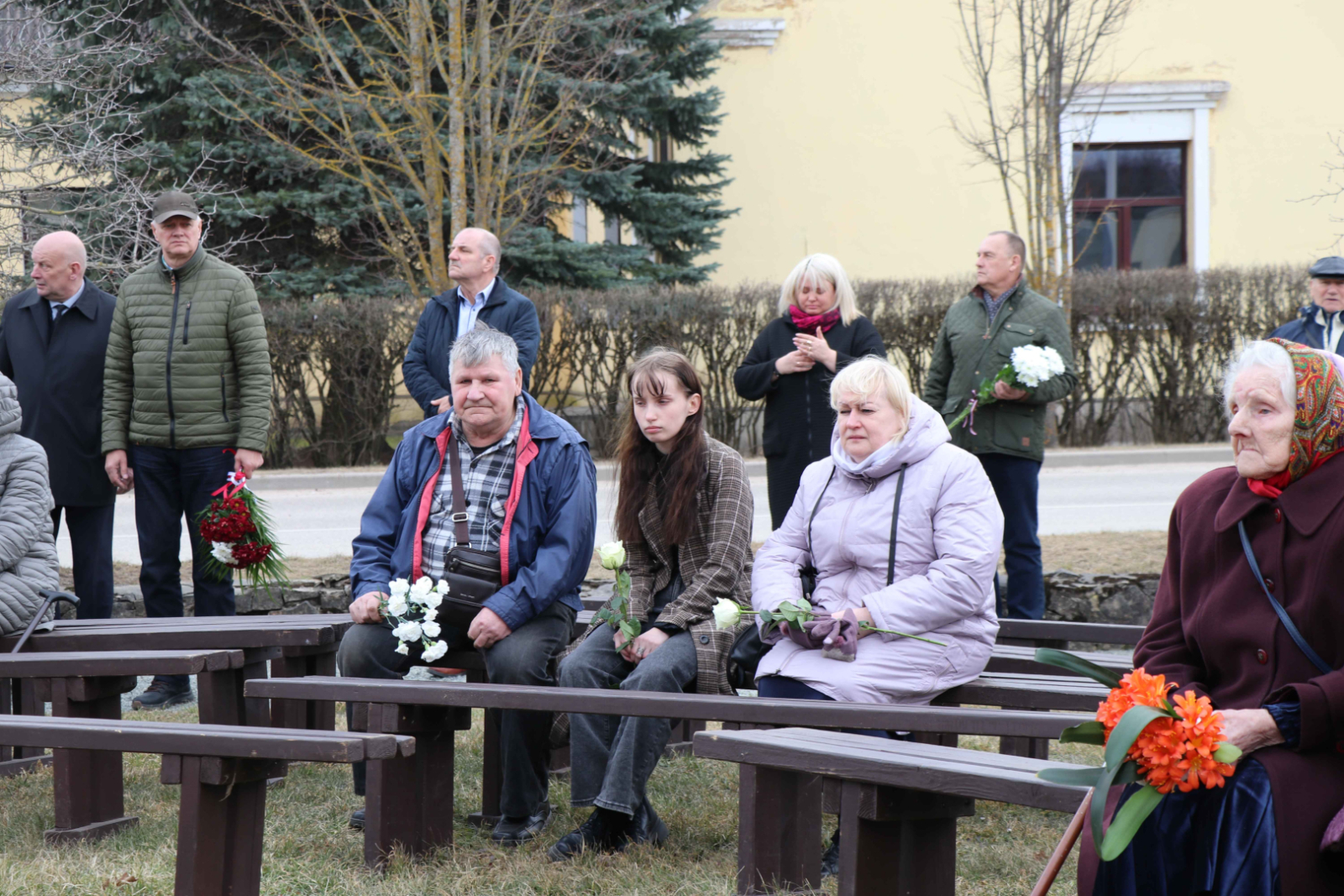 genocīda upuru piemiņas pasākums