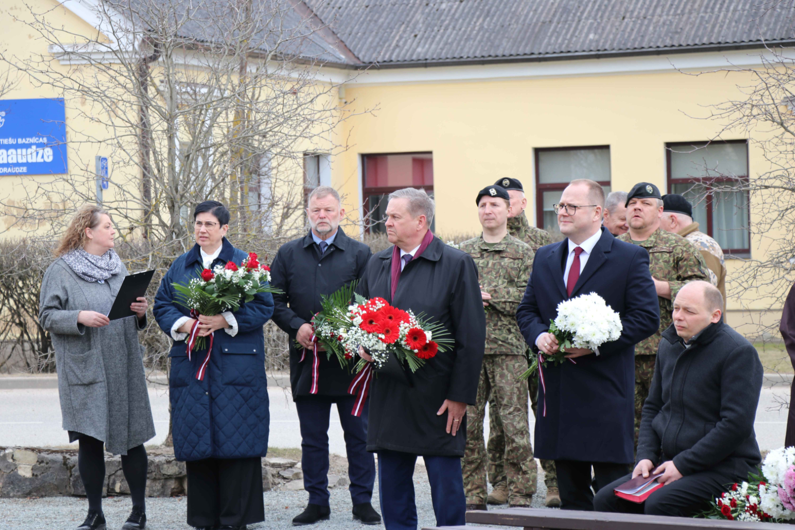 genocīda upuru piemiņas pasākums