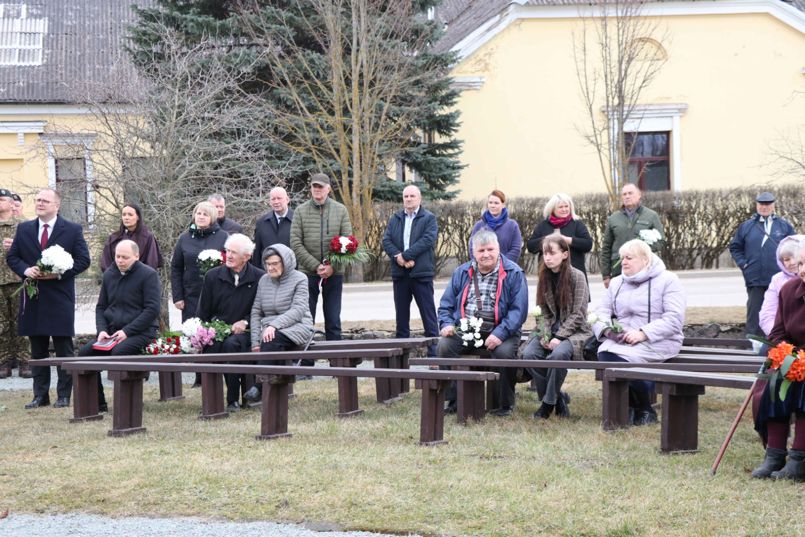genocīda upuru piemiņas pasākums