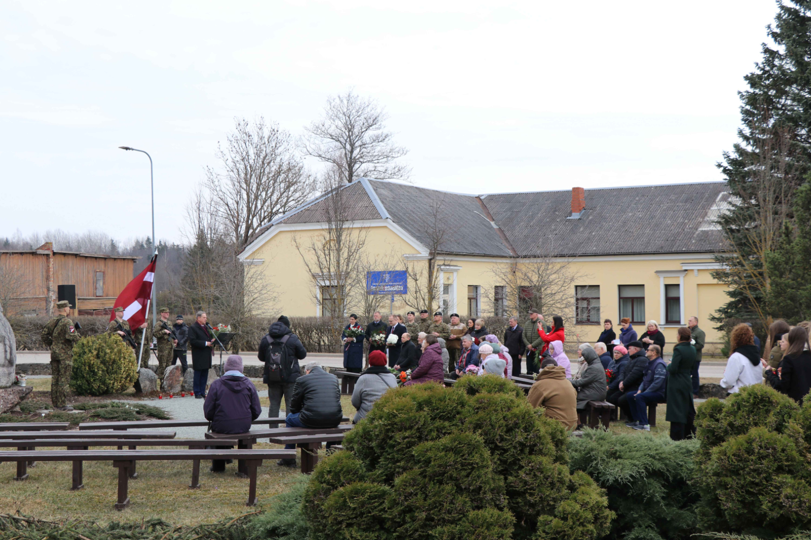 genocīda upuru piemiņas pasākums