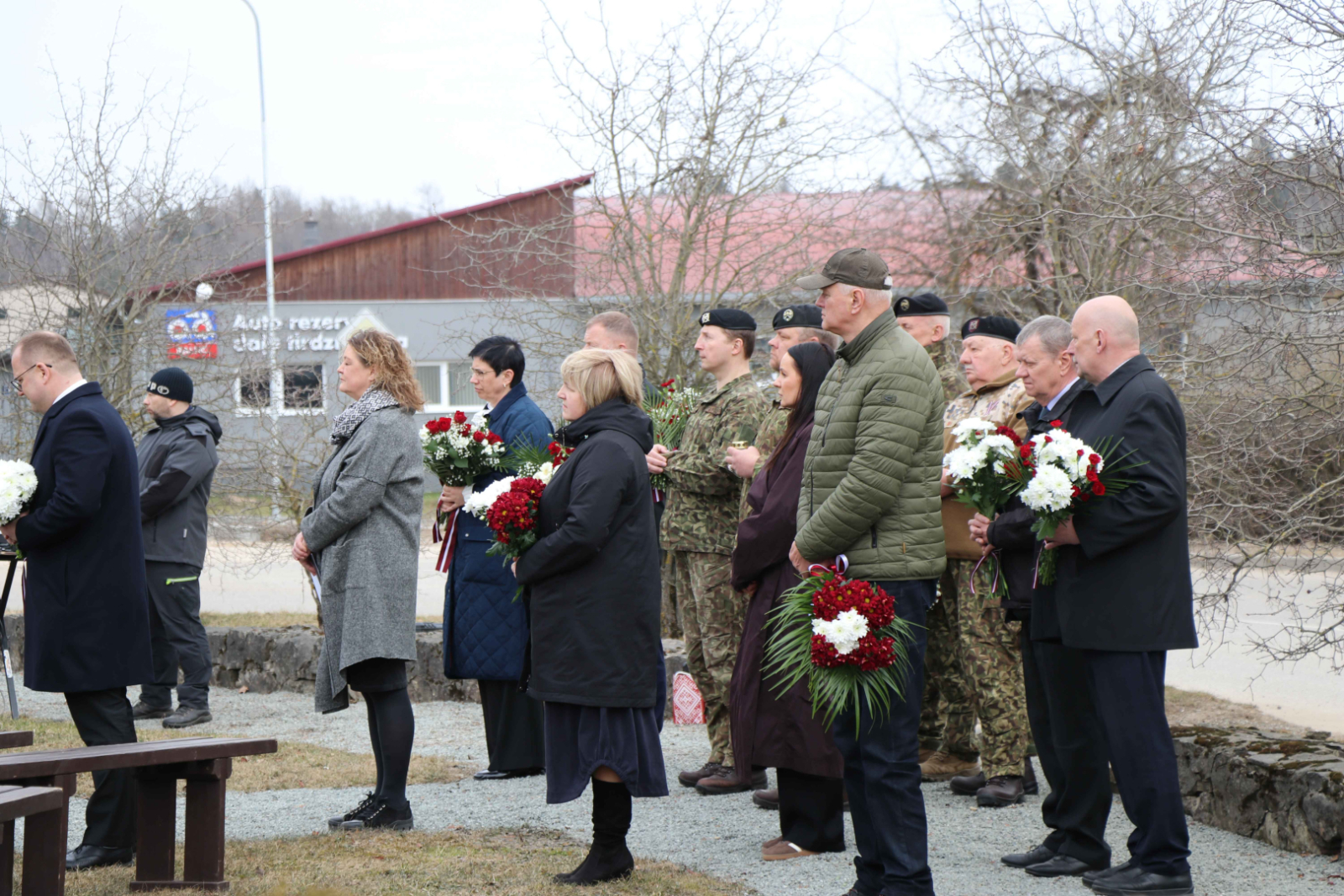 genocīda upuru piemiņas pasākums