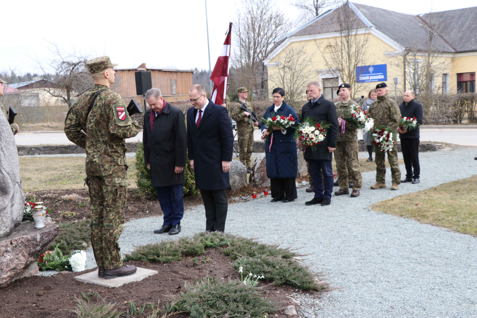 genocīda upuru piemiņas pasākums