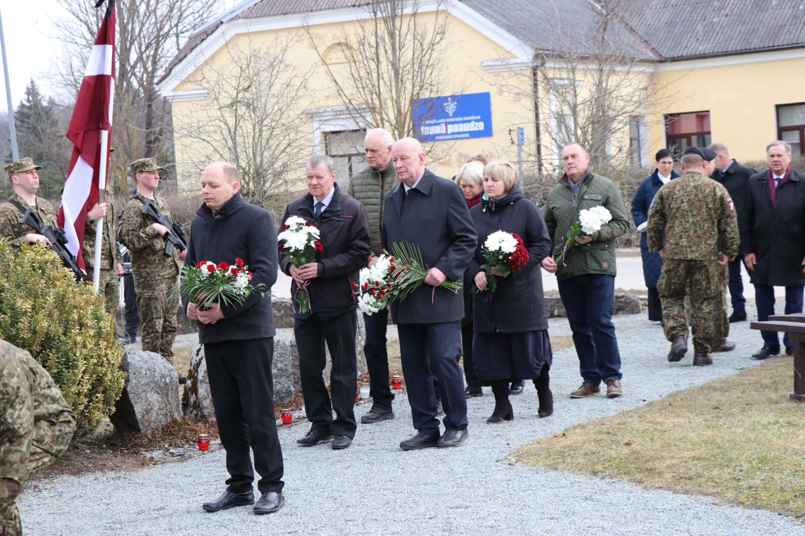 genocīda upuru piemiņas pasākums