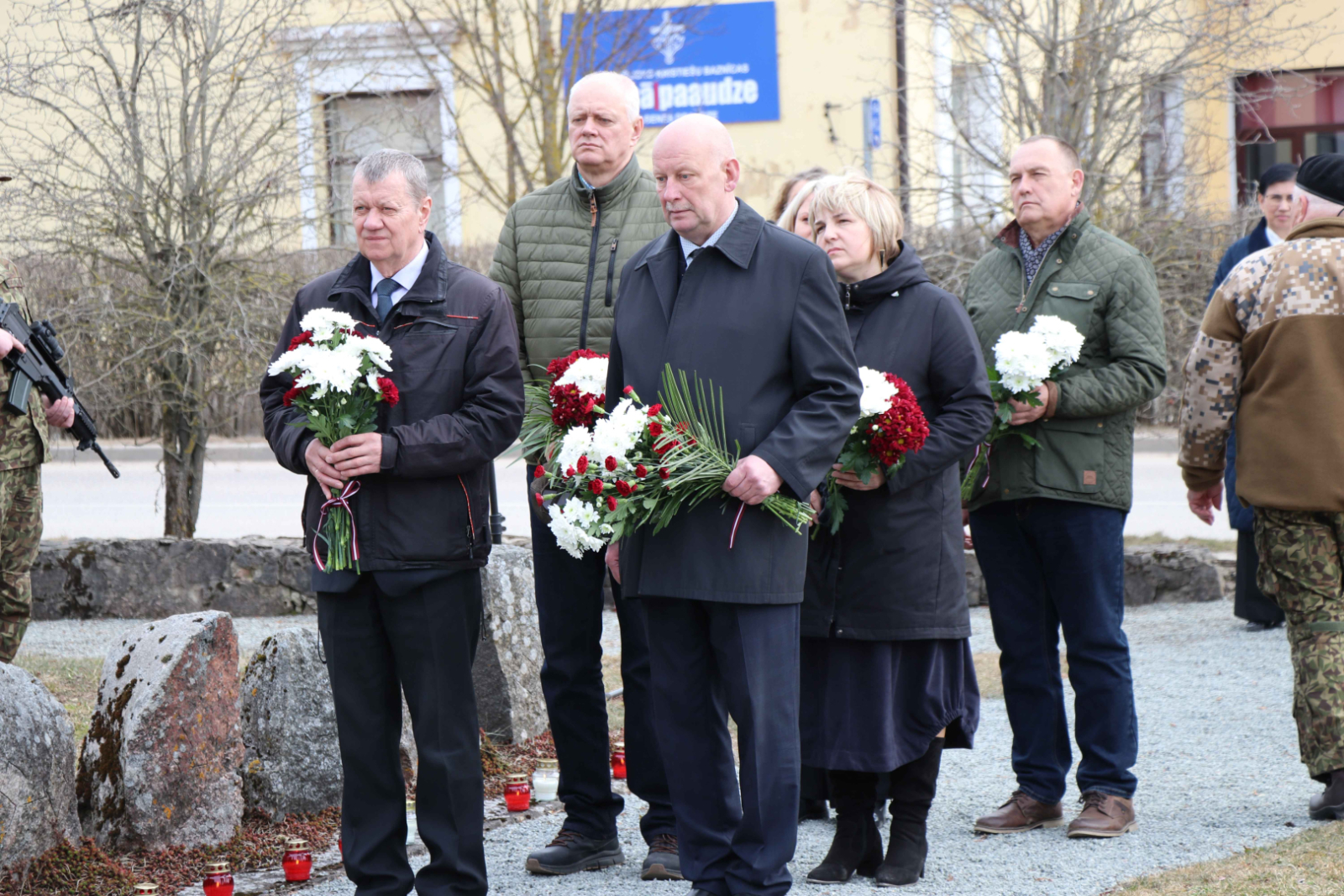 genocīda upuru piemiņas pasākums