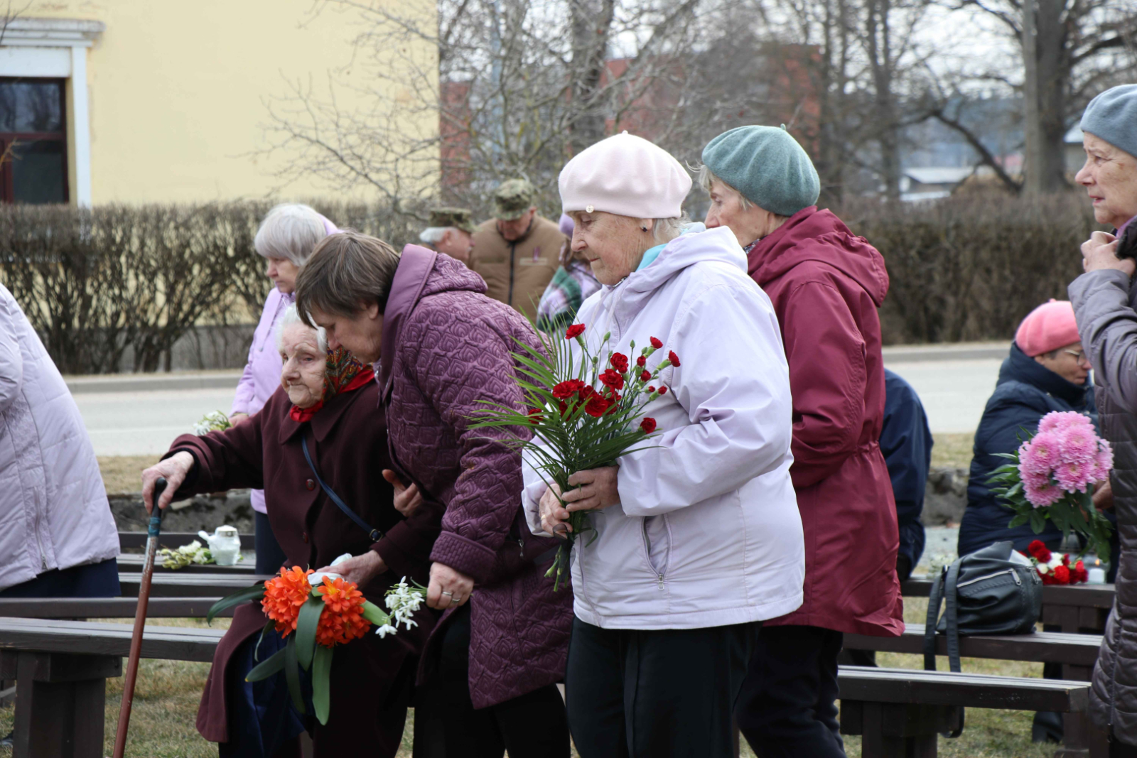 genocīda upuru piemiņas pasākums