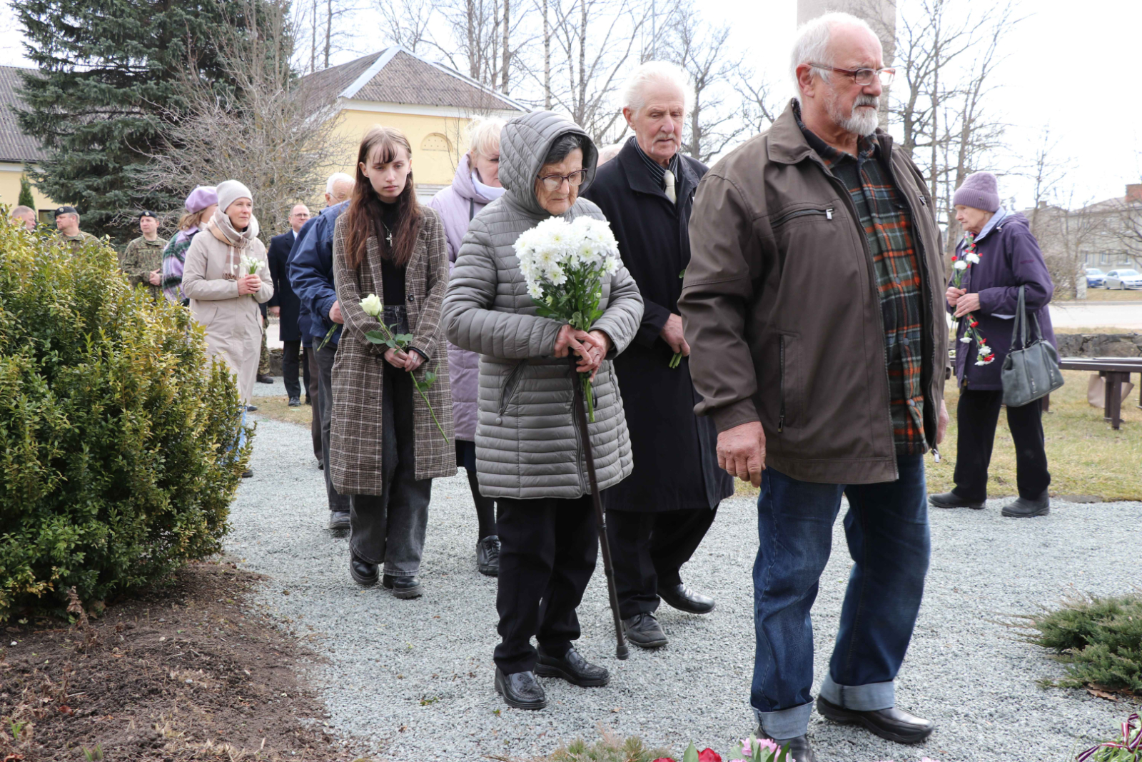 genocīda upuru piemiņas pasākums