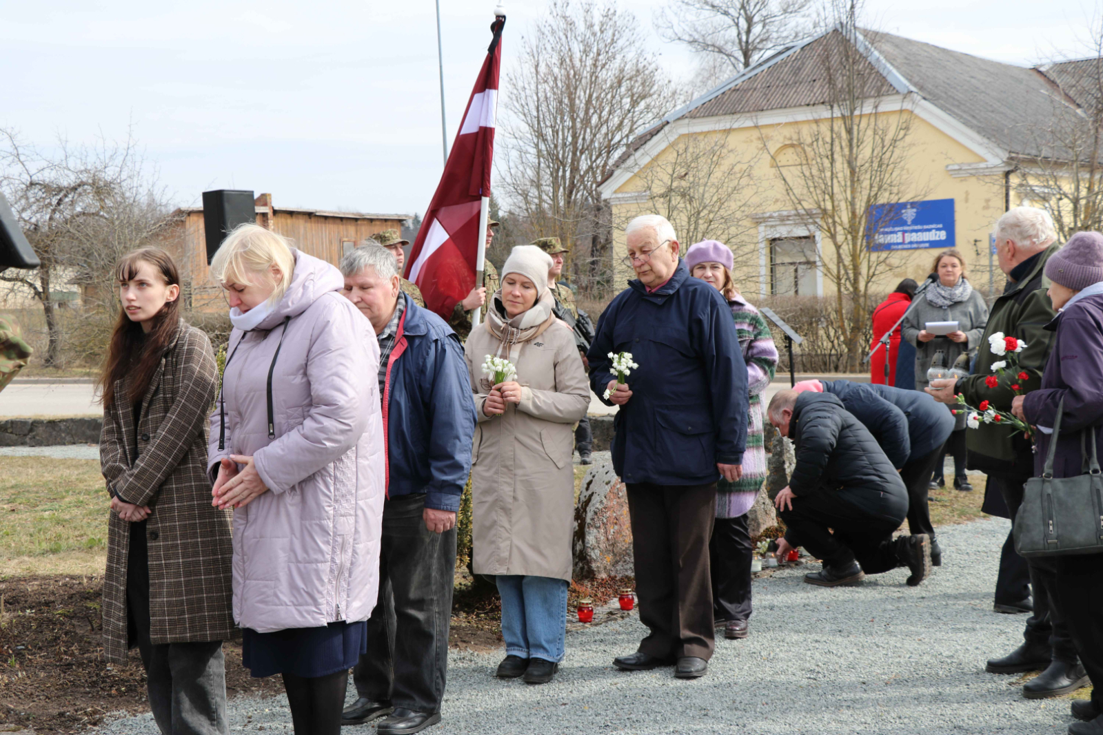 genocīda upuru piemiņas pasākums