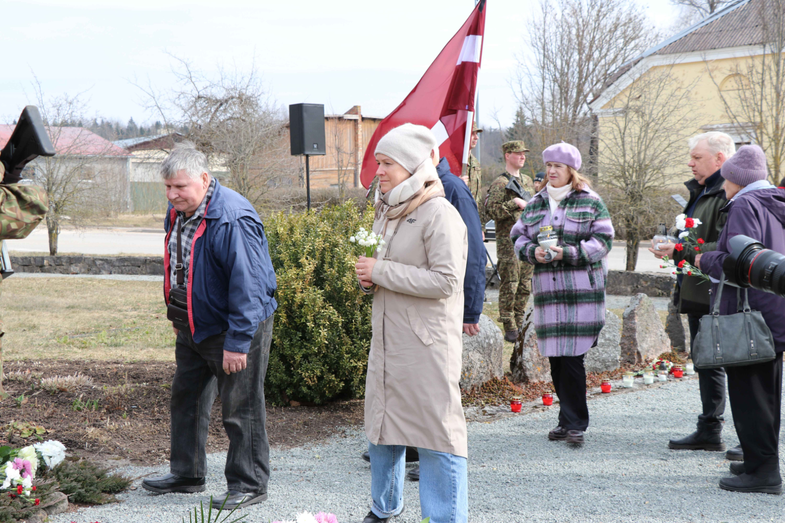 genocīda upuru piemiņas pasākums