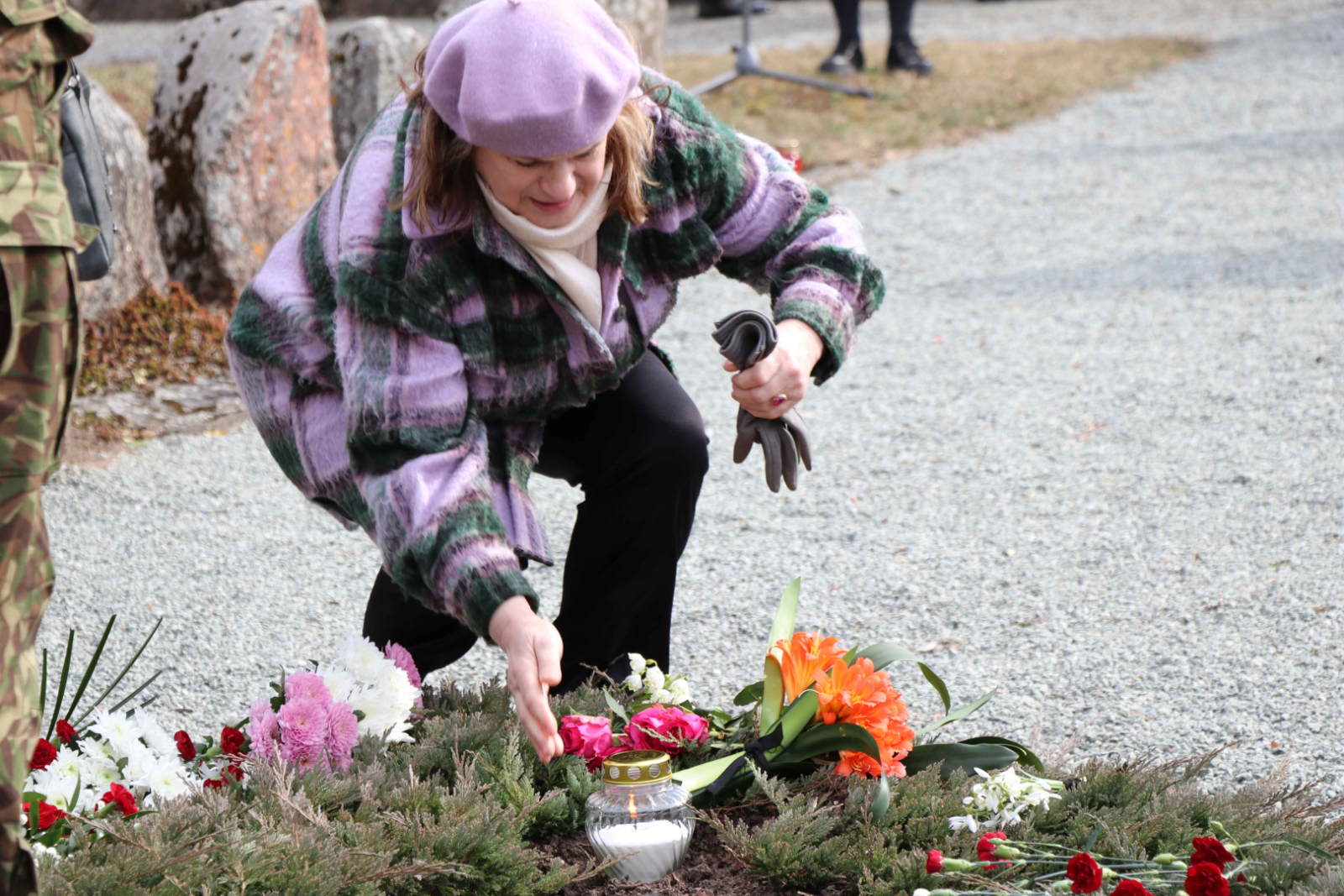 genocīda upuru piemiņas pasākums