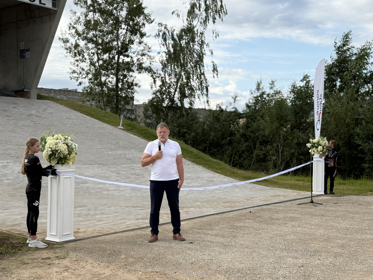 Attēls: BMX trases Gulbenē atklāšana