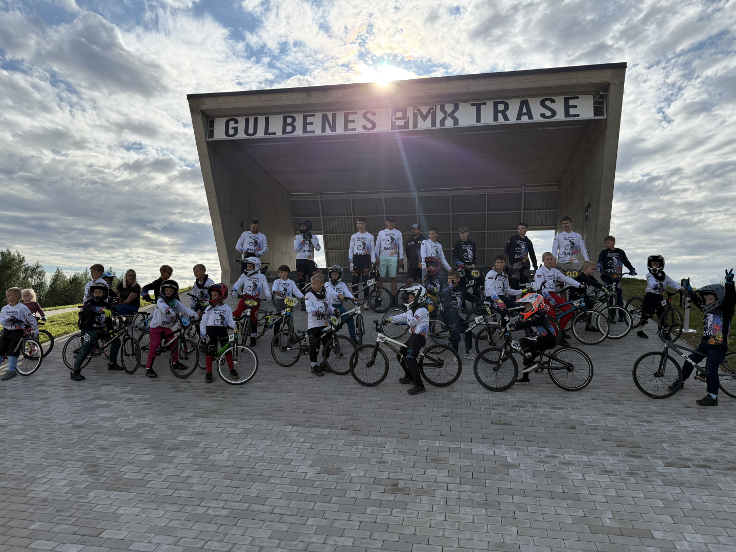 Attēls: BMX trases Gulbenē atklāšana