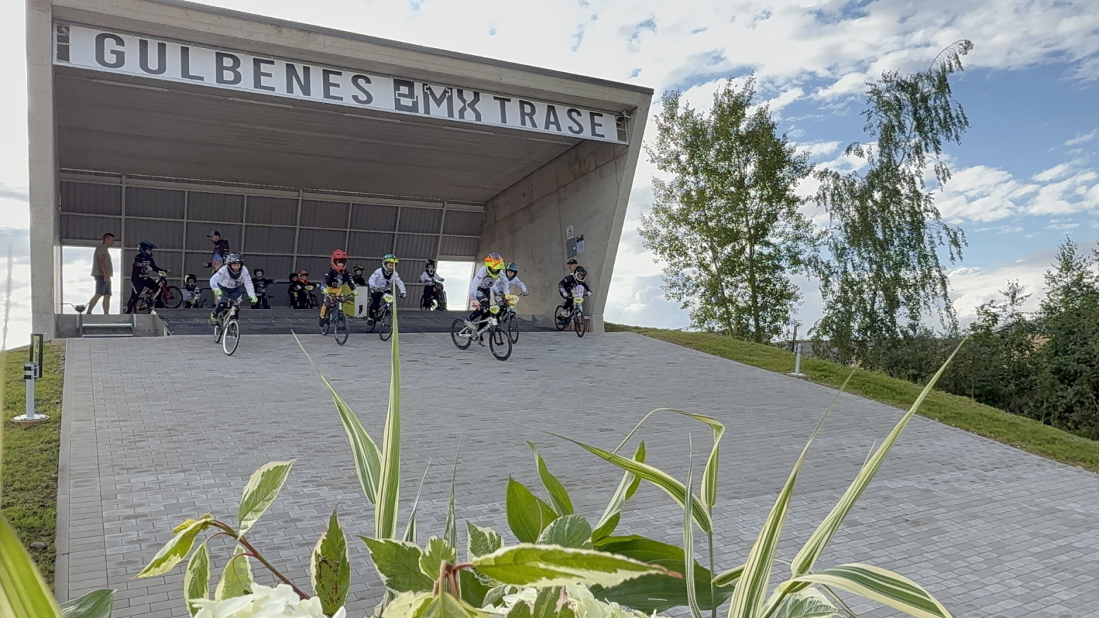 Attēls: BMX trases Gulbenē atklāšana