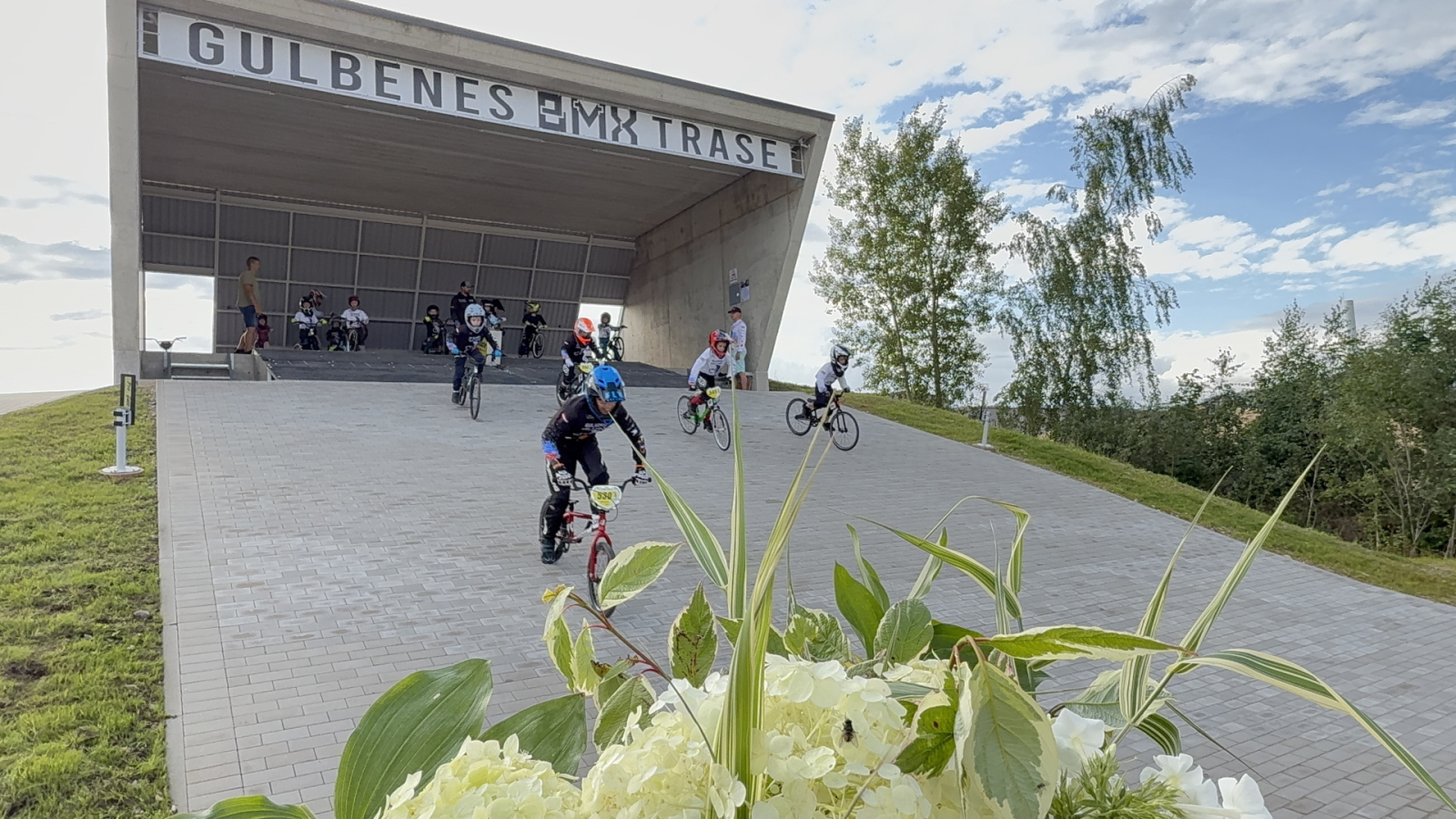 Attēls: BMX trases Gulbenē atklāšana