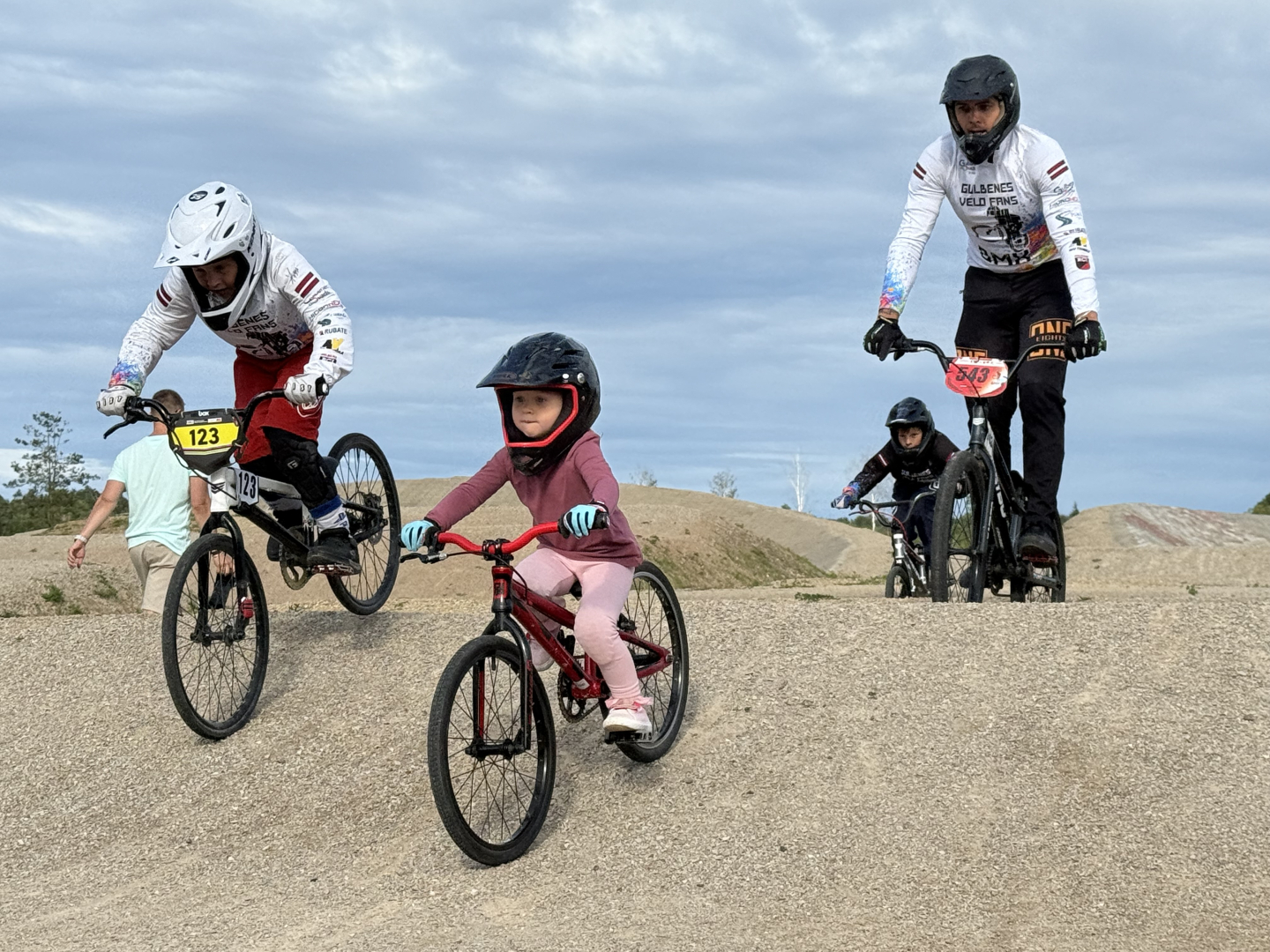 Attēls: BMX trases Gulbenē atklāšana