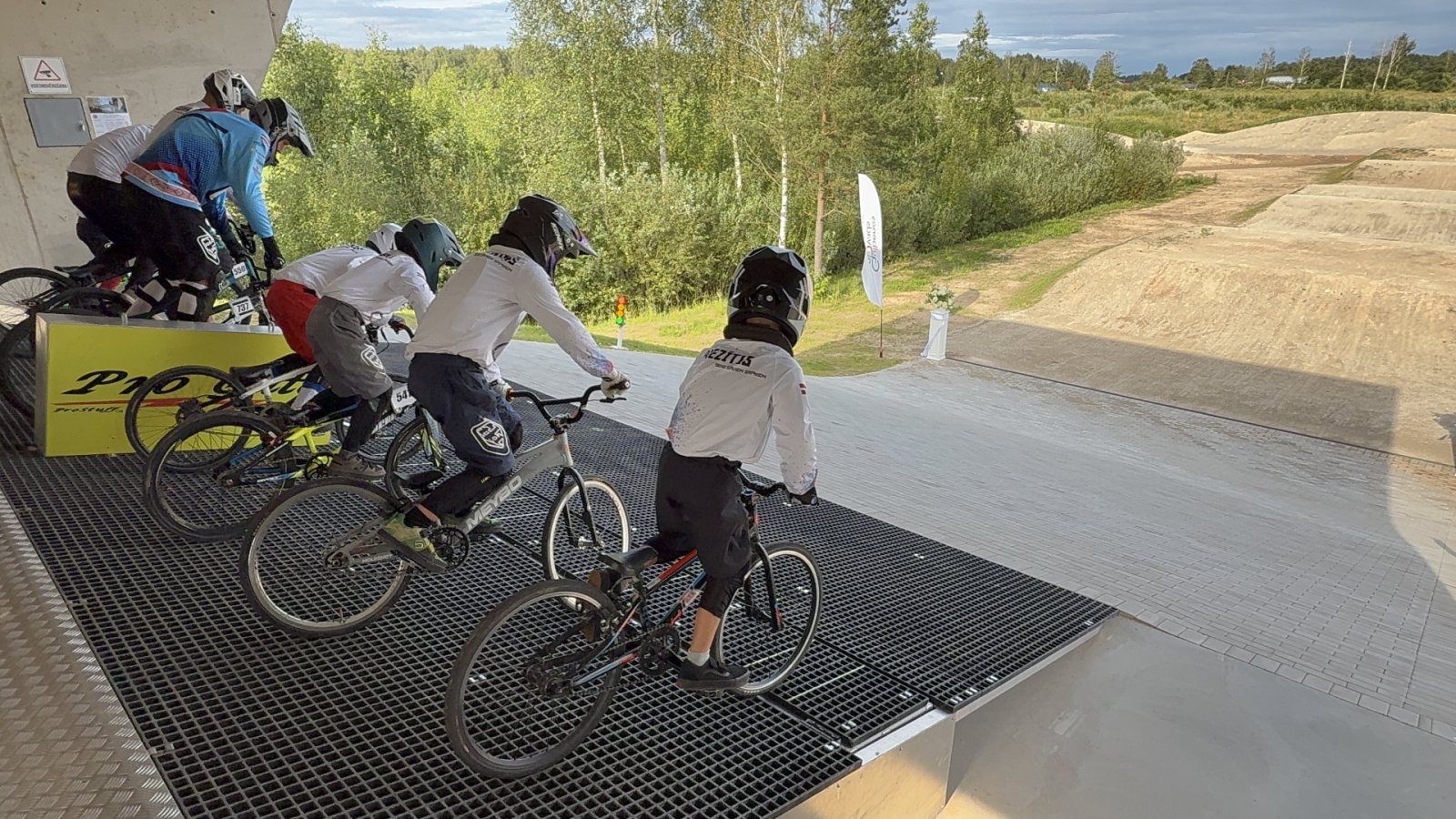 Attēls: BMX trases Gulbenē atklāšana