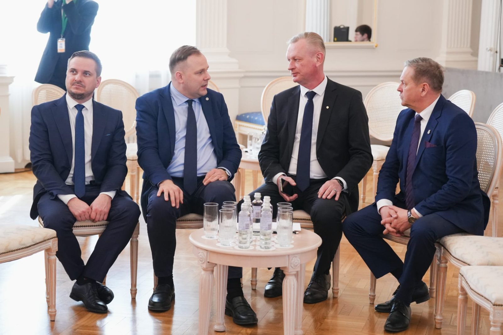 Attēls: Latvijas Pašvaldību savienība ar Valsts prezidentu pārrunā aktualitātes pašvaldībās