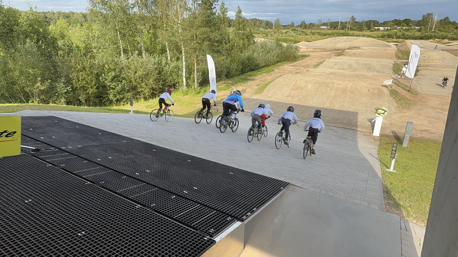 Attēls: BMX trases Gulbenē atklāšana