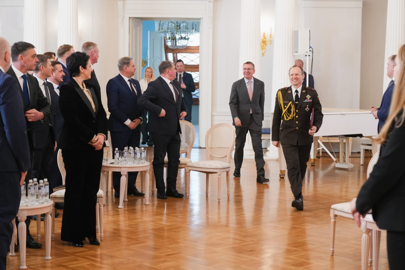 Attēls: Latvijas Pašvaldību savienība ar Valsts prezidentu pārrunā aktualitātes pašvaldībās