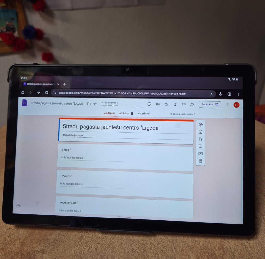 Attēls: Novada jauniešu centros tagad pieraksties digitāli!