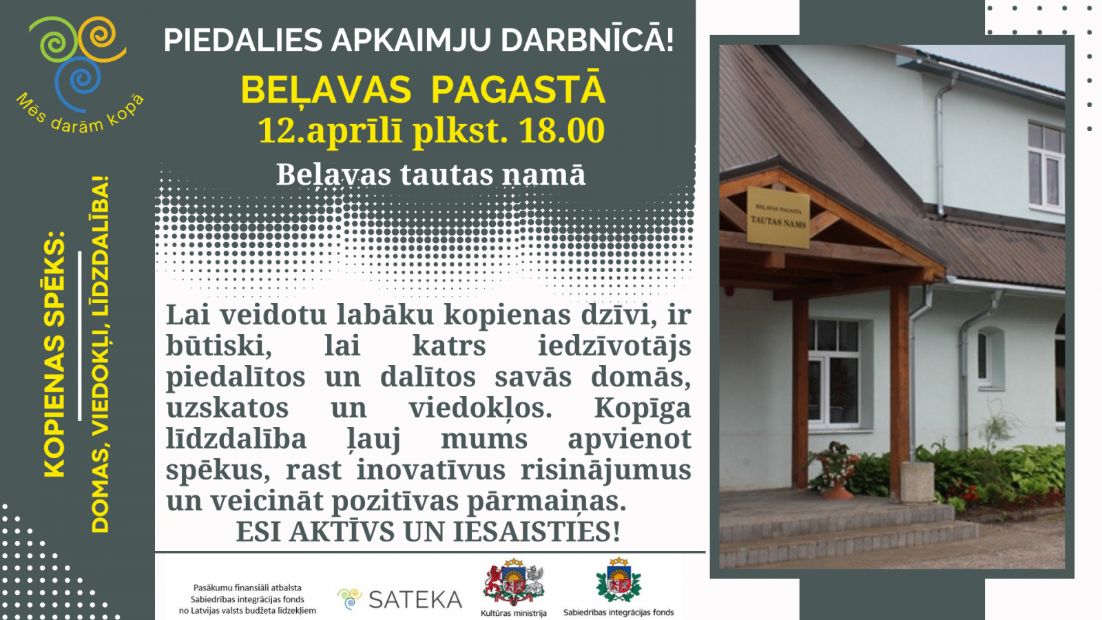 Attēls: Apkaimes darbnīcas pagastos