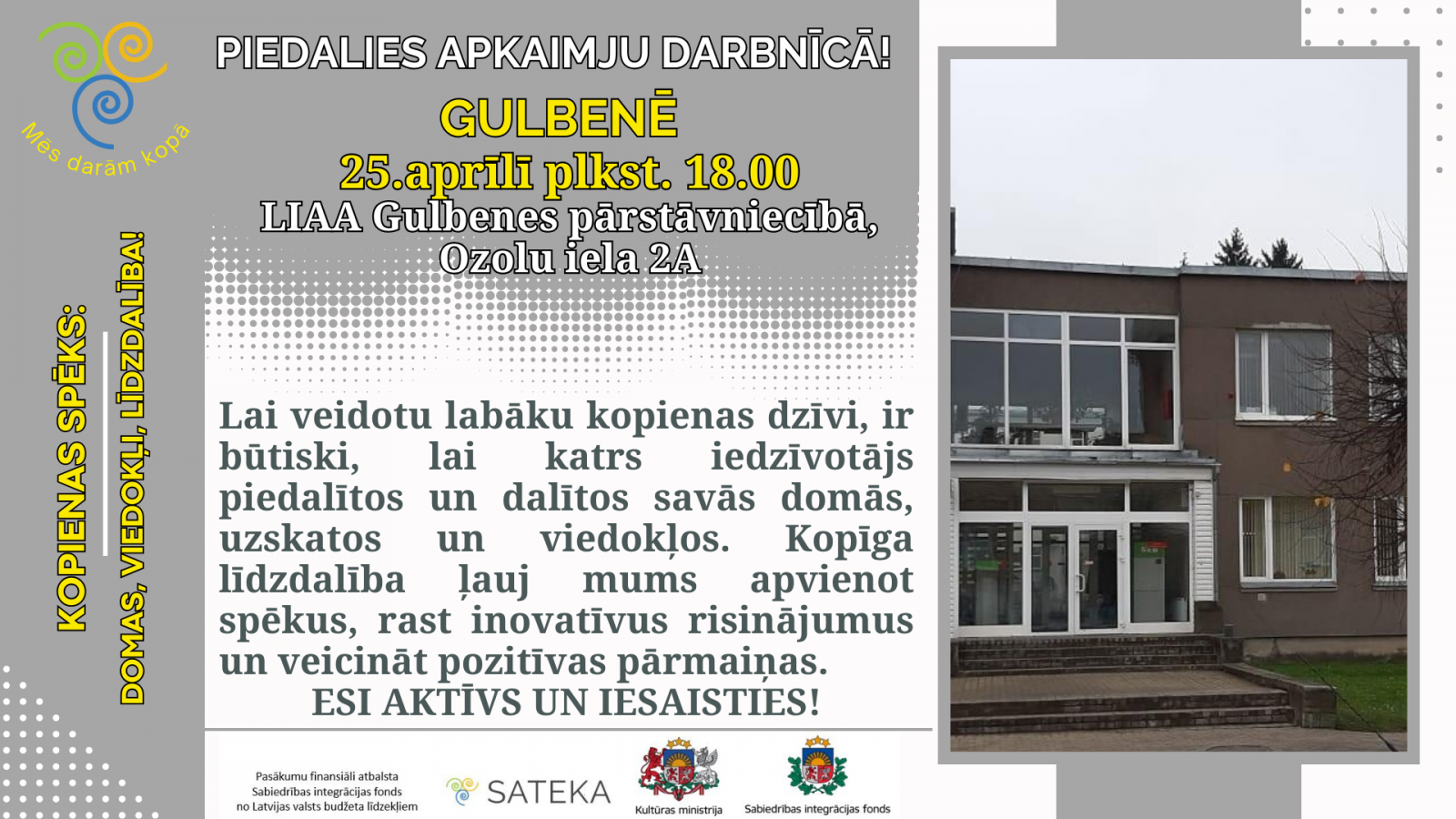 Attēls: Apkaimes darbnīcas pagastos