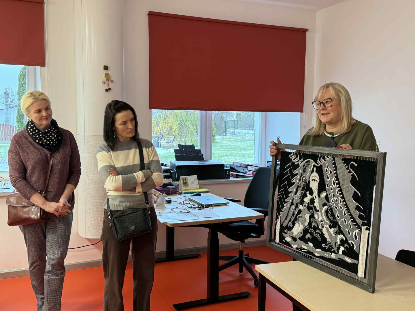 Attēls: Sadarbības partneri no Igaunijas un Lietuvas ciemojas Gulbenē