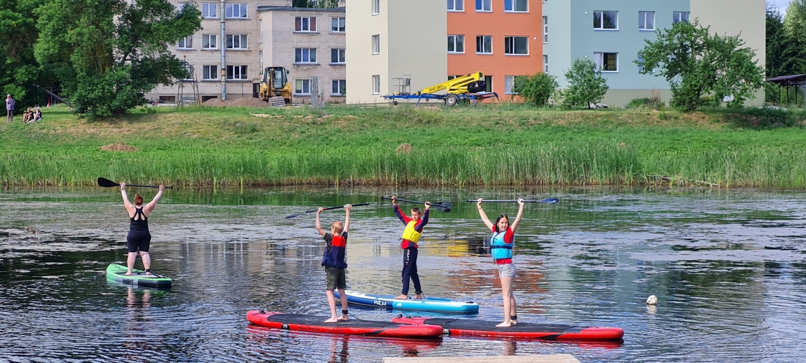 Aktīvi aizvadīti Stradu pagasta Stāķu dīķa svētki 