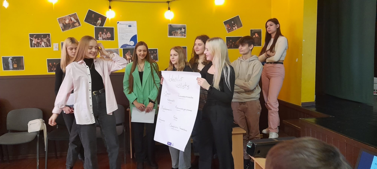 Attēls: Projekts “Demokrātijas formula” dalībnieki