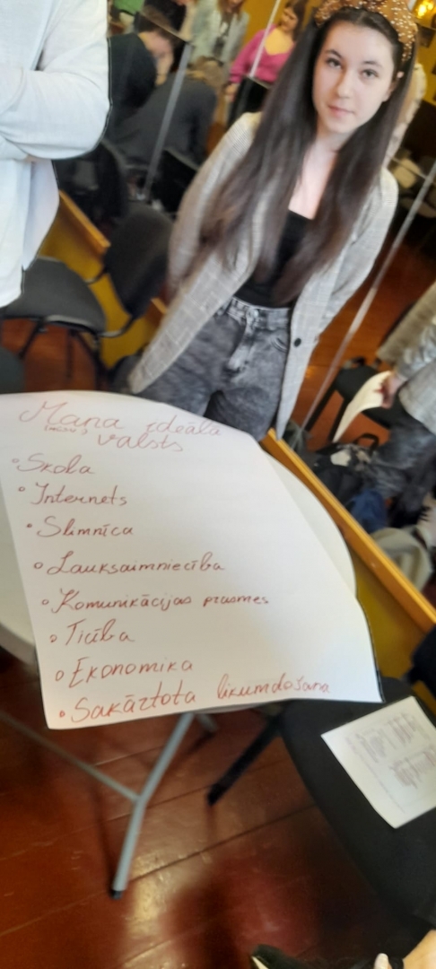 Attēls: Projekts “Demokrātijas formula” dalībnieki